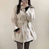 リボンスタンドカラーメルトンジャケット | Ulysses | 詳細画像3