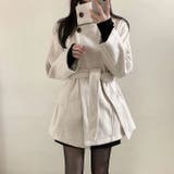 リボンスタンドカラーメルトンジャケット | Ulysses | 詳細画像4