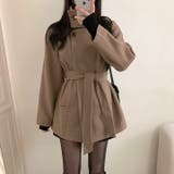 ライトブラウン | リボンスタンドカラーメルトンジャケット | Ulysses