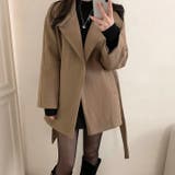 リボンスタンドカラーメルトンジャケット | Ulysses | 詳細画像7