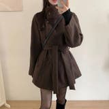 リボンスタンドカラーメルトンジャケット | Ulysses | 詳細画像9