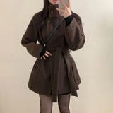 リボンスタンドカラーメルトンジャケット | Ulysses | 詳細画像12