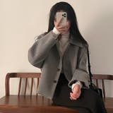 襟付きメルトンショートジャケット | Ulysses | 詳細画像5 