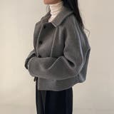 襟付きメルトンショートジャケット | Ulysses | 詳細画像6 