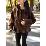 ブラウン | ダブルブレストショートジャケット | Ulysses