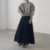 立体感があるフラワーセータートップス | Ulysses | 詳細画像1 