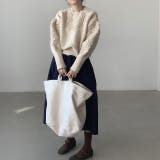 立体感があるフラワーセータートップス | Ulysses | 詳細画像6 