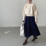 立体感があるフラワーセータートップス | Ulysses | 詳細画像8 