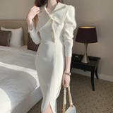 襟付きスリットワンピース | Ulysses | 詳細画像3