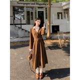 ブラウン | レイヤード風リボンワンピース | Ulysses