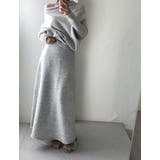 ニットオフショルダートップススカートセットアップ | Ulysses | 詳細画像4 