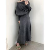 ニットオフショルダートップススカートセットアップ | Ulysses | 詳細画像9 