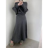 ニットオフショルダートップススカートセットアップ | Ulysses | 詳細画像11 