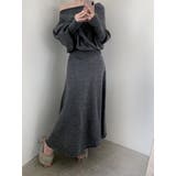 ニットオフショルダートップススカートセットアップ | Ulysses | 詳細画像12 