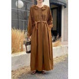 ブラウン | コーデュロイリボンワンピース | Ulysses