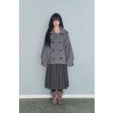 フード付きダブルブレストメルトンジャケット | Ulysses | 詳細画像2