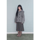 フード付きダブルブレストメルトンジャケット | Ulysses | 詳細画像3