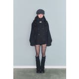 フード付きダブルブレストメルトンジャケット | Ulysses | 詳細画像8