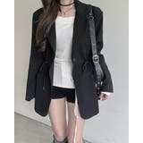 ブラック | リボンスーツジャケット | Ulysses