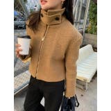 キャメル | ショートスタンドカラージャケット | Ulysses