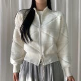 スタンドカラーダブルジップニットジャケット | Ulysses | 詳細画像3