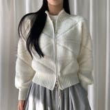 スタンドカラーダブルジップニットジャケット | Ulysses | 詳細画像4