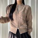 スタンドカラーダブルジップニットジャケット | Ulysses | 詳細画像5