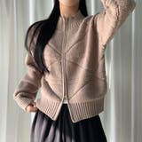 スタンドカラーダブルジップニットジャケット | Ulysses | 詳細画像6