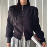 スタンドカラーダブルジップニットジャケット | Ulysses | 詳細画像12