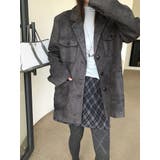 鹿の毛皮の綿毛スーツジャケット | Ulysses | 詳細画像1 