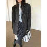 鹿の毛皮の綿毛スーツジャケット | Ulysses | 詳細画像2 