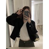 鹿の毛皮の綿毛ショートジャケット | Ulysses | 詳細画像8 