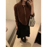 鹿の毛皮の綿毛ショートジャケット | Ulysses | 詳細画像12 