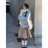 リボン襟付きダブルブレストメルトンジャケット | Ulysses | 詳細画像3