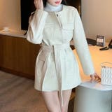 リボンシングルブレストメルトンジャケット | Ulysses | 詳細画像1