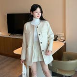 リボンシングルブレストメルトンジャケット | Ulysses | 詳細画像3