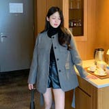 リボンシングルブレストメルトンジャケット | Ulysses | 詳細画像5