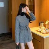 リボンシングルブレストメルトンジャケット | Ulysses | 詳細画像7