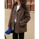 鹿の毛皮の綿毛スーツジャケット | Ulysses | 詳細画像3