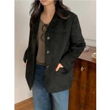 鹿の毛皮の綿毛スーツジャケット | Ulysses | 詳細画像8