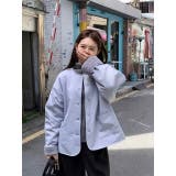 ライトブルー | クルーネックシングルブレストジャケット | Ulysses