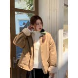 ライトブラウン | クルーネックシングルブレストジャケット | Ulysses