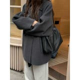 襟付きダブルブレストメルトンジャケット | Ulysses | 詳細画像4 