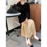 切り替えベルベットワンピース | Ulysses | 詳細画像4 