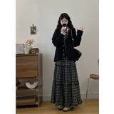 チェック柄キャミソールワンピース | Ulysses | 詳細画像3 