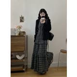 チェック柄キャミソールワンピース | Ulysses | 詳細画像5 