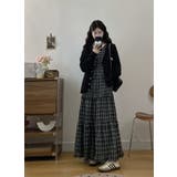 チェック柄キャミソールワンピース | Ulysses | 詳細画像7 