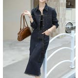 デニムショートトップススカートセットアップ | Ulysses | 詳細画像1 