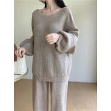 ニットトップスワイドパンツセットアップ | Ulysses | 詳細画像6