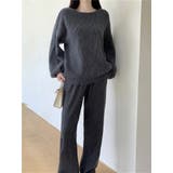 ニットトップスワイドパンツセットアップ | Ulysses | 詳細画像9